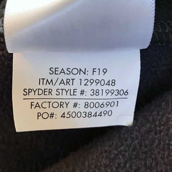Spyder Outbound Half Zip Gray Pullover Sweater XXL - Picture 9 of 11